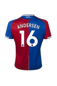 Crystal Palace Joachim Andersen #16 Jalkapallovaatteet Kotipaita 2023-24 Lyhythihainen